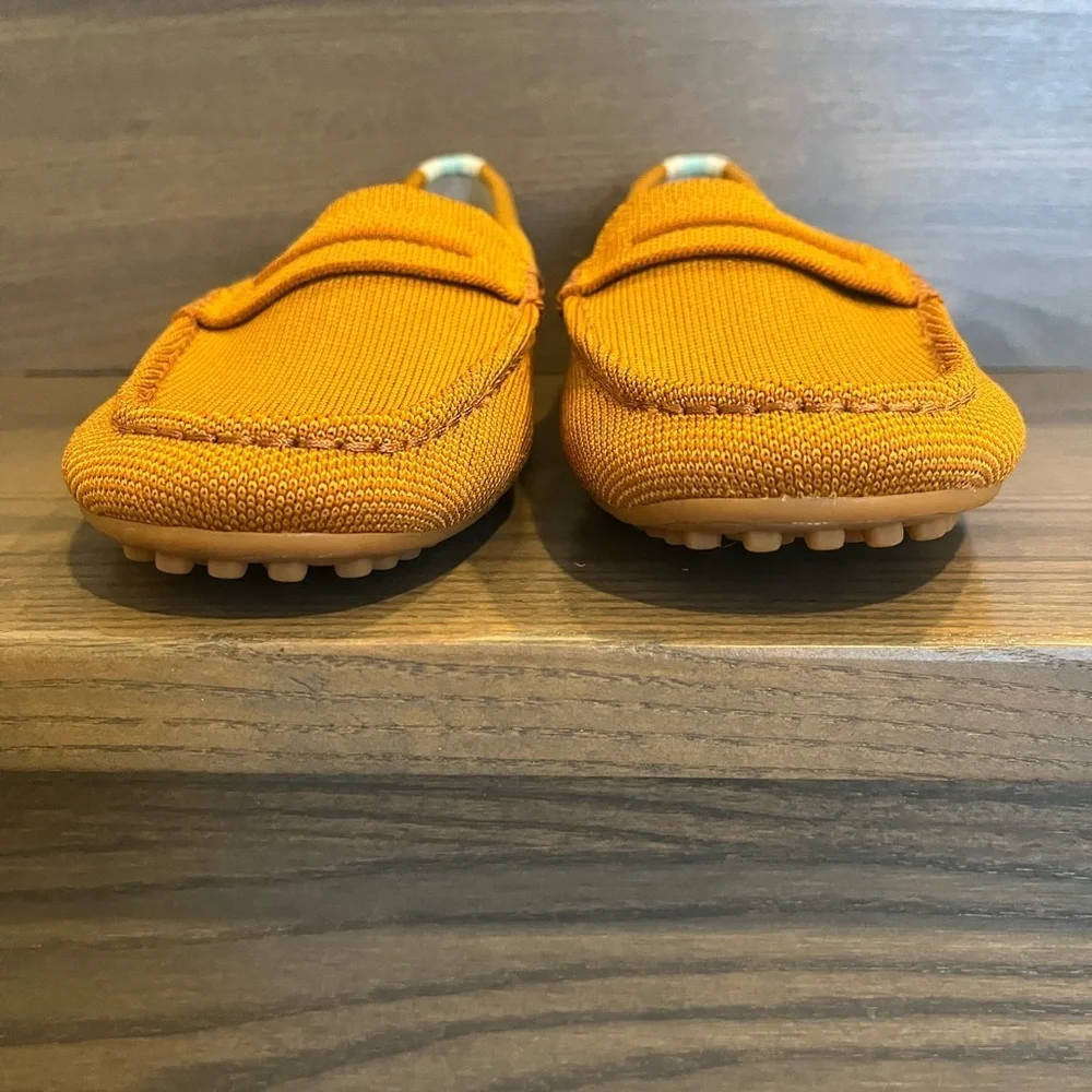 Rothy's The Driver in Mustard Size 10